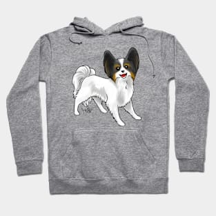 Dog - Papillon - Black and Tan Hoodie